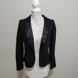 Gap Black Tuxedo Blazer
